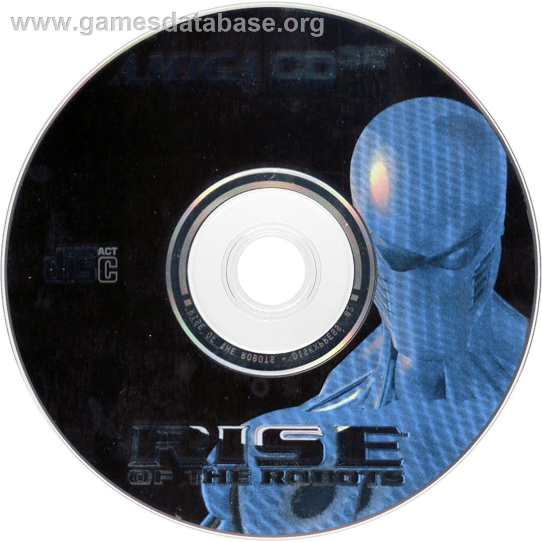 Rise Of The Robots - Commodore Amiga CD32 - Artwork - Disc
