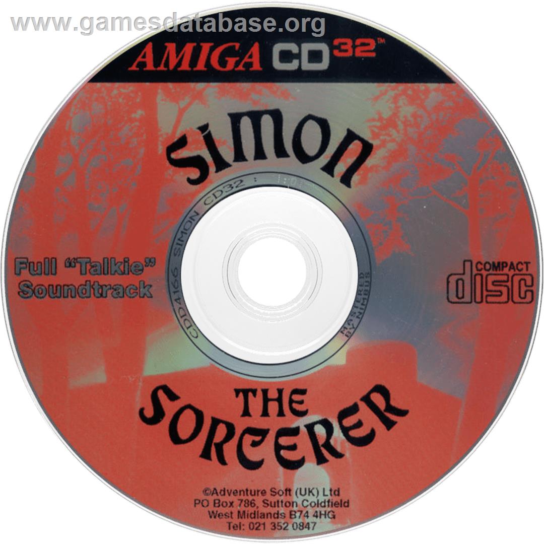 Simon the Sorcerer - Commodore Amiga CD32 - Artwork - Disc