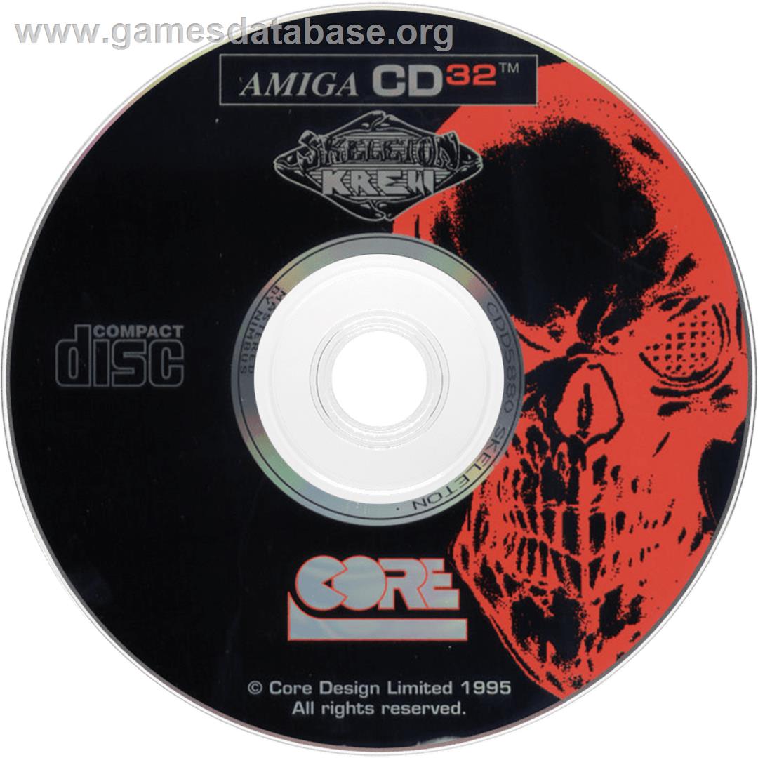 Skeleton Krew - Commodore Amiga CD32 - Artwork - Disc