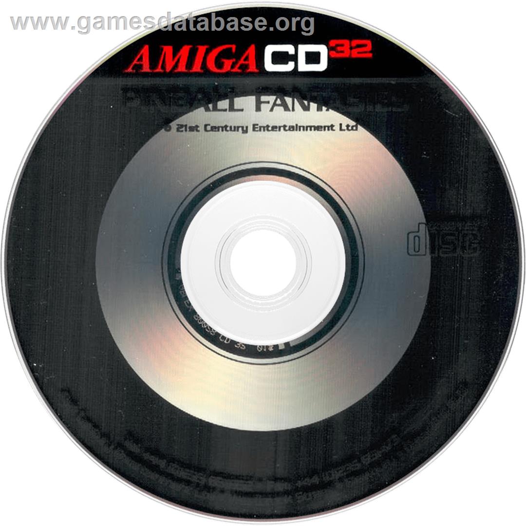 Sleepwalker & Pinball Fantasies - Commodore Amiga CD32 - Artwork - Disc