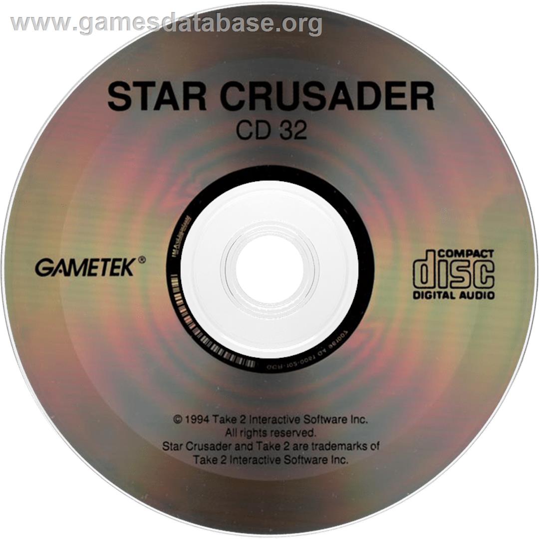 Star Crusader - Commodore Amiga CD32 - Artwork - Disc