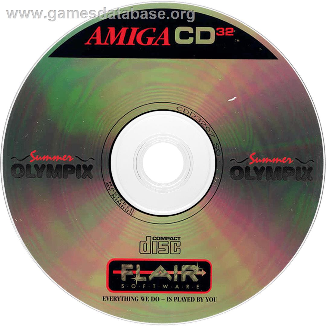Summer Olympix - Commodore Amiga CD32 - Artwork - Disc