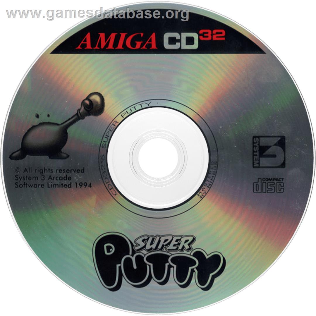 Super Putty - Commodore Amiga CD32 - Artwork - Disc