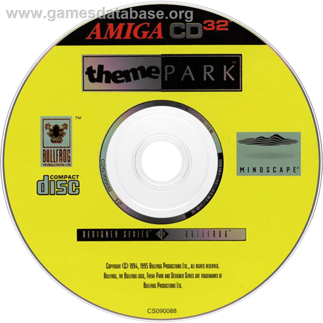 Theme Park - Commodore Amiga CD32 - Artwork - Disc