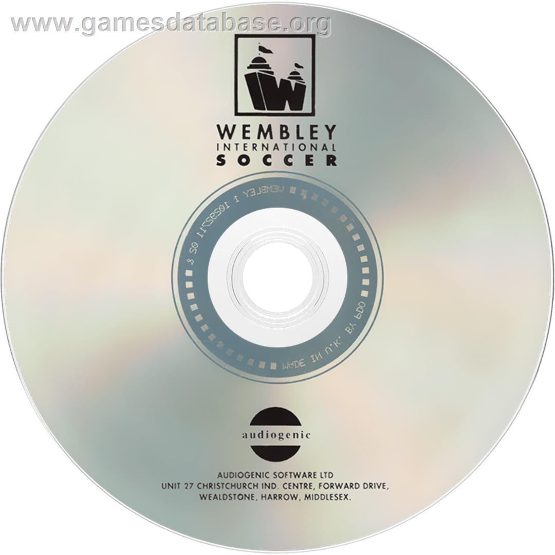 Wembley International Soccer - Commodore Amiga CD32 - Artwork - Disc