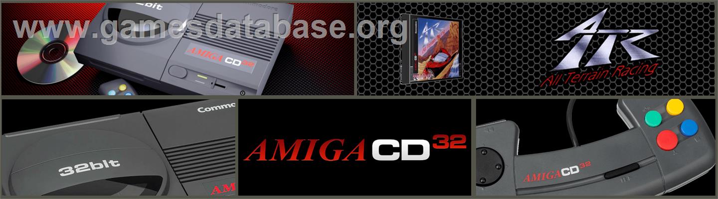 ATR: All Terrain Racing - Commodore Amiga CD32 - Artwork - Marquee
