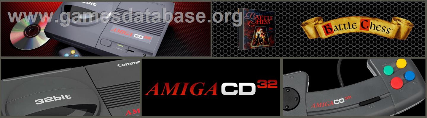 Battle Chess - Commodore Amiga CD32 - Artwork - Marquee