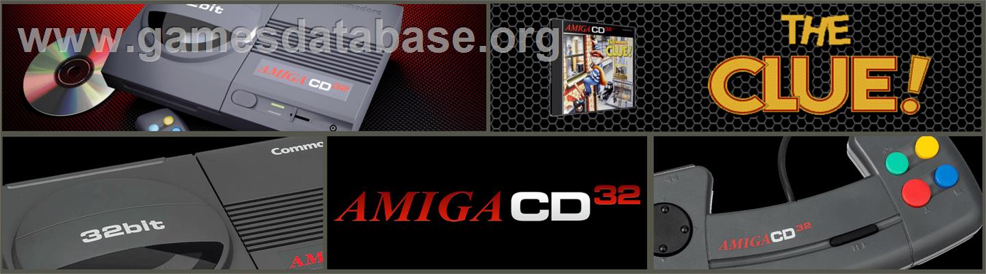 Clue - Commodore Amiga CD32 - Artwork - Marquee