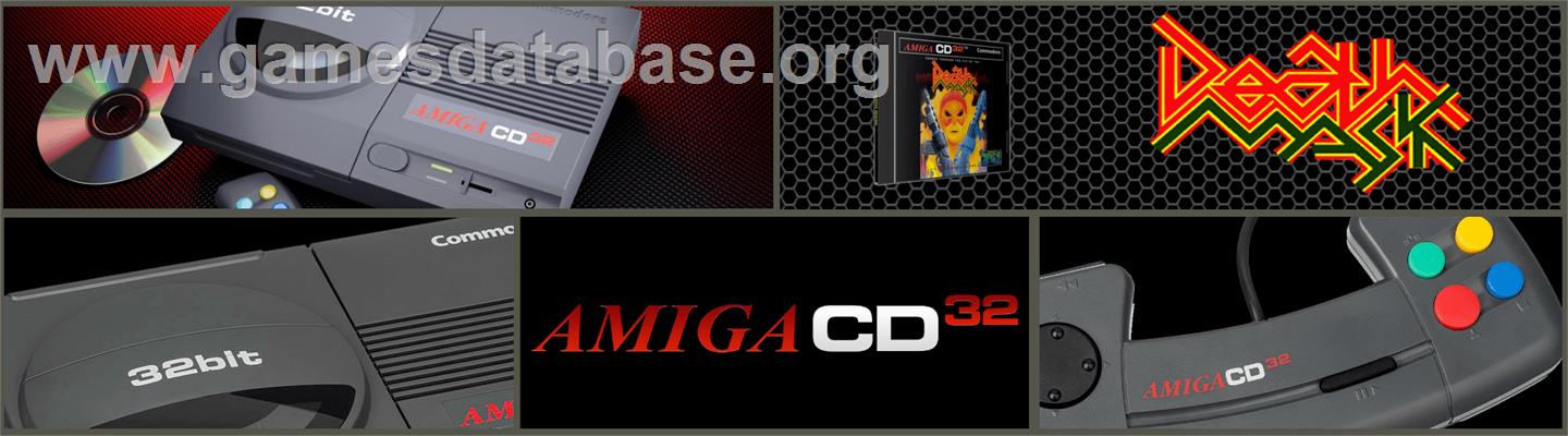 Death Mask - Commodore Amiga CD32 - Artwork - Marquee