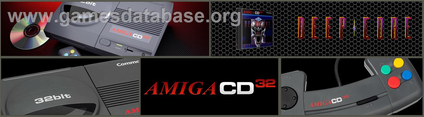 Deep Core - Commodore Amiga CD32 - Artwork - Marquee