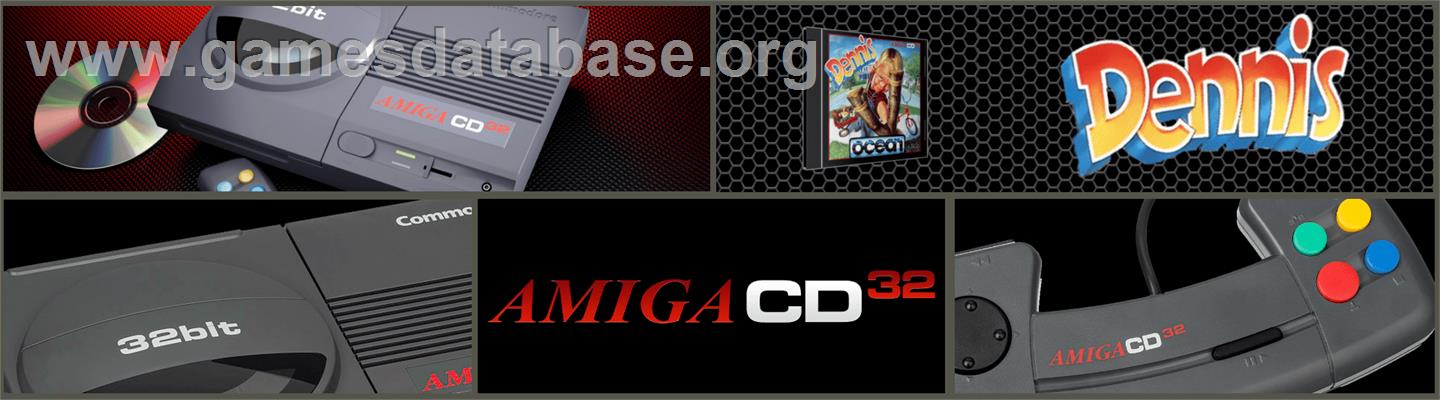 Dennis - Commodore Amiga CD32 - Artwork - Marquee