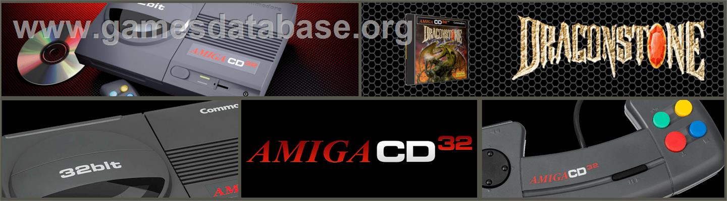 Dragonstone - Commodore Amiga CD32 - Artwork - Marquee