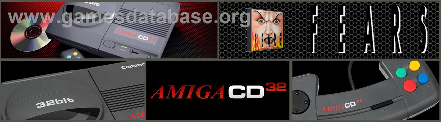 Fears - Commodore Amiga CD32 - Artwork - Marquee