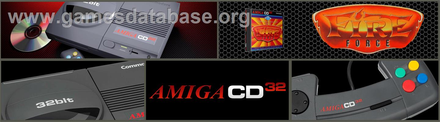 Fire Force - Commodore Amiga CD32 - Artwork - Marquee