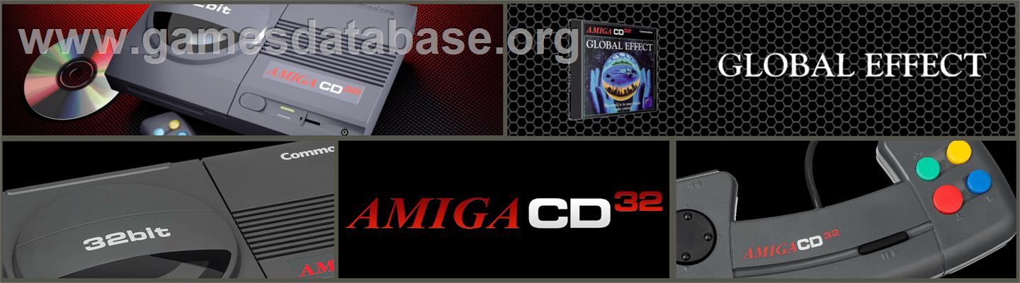 Global Effect - Commodore Amiga CD32 - Artwork - Marquee