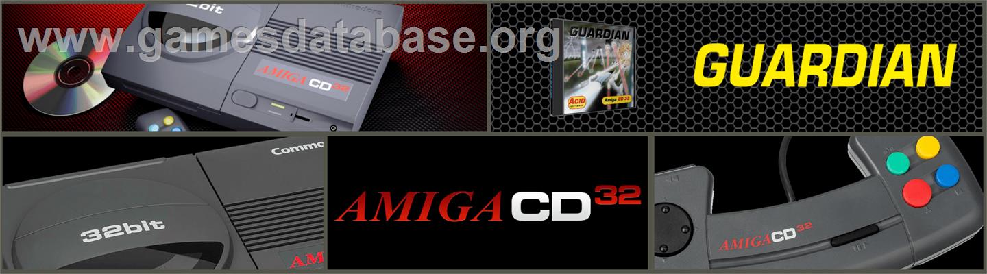 Guardian - Commodore Amiga CD32 - Artwork - Marquee