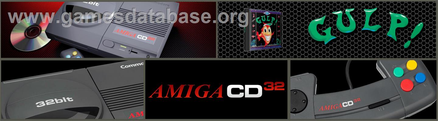 Gulp! - Commodore Amiga CD32 - Artwork - Marquee