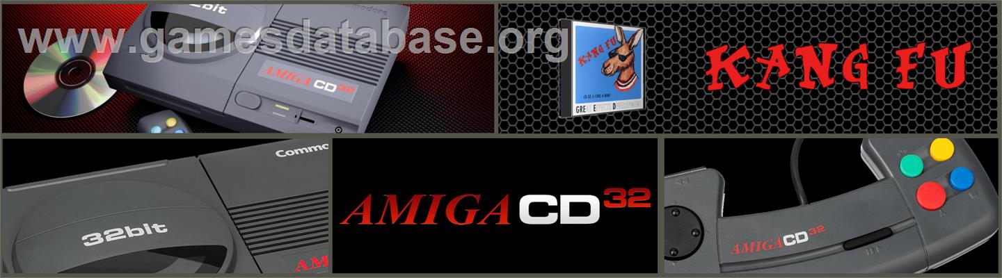 Kang Fu - Commodore Amiga CD32 - Artwork - Marquee