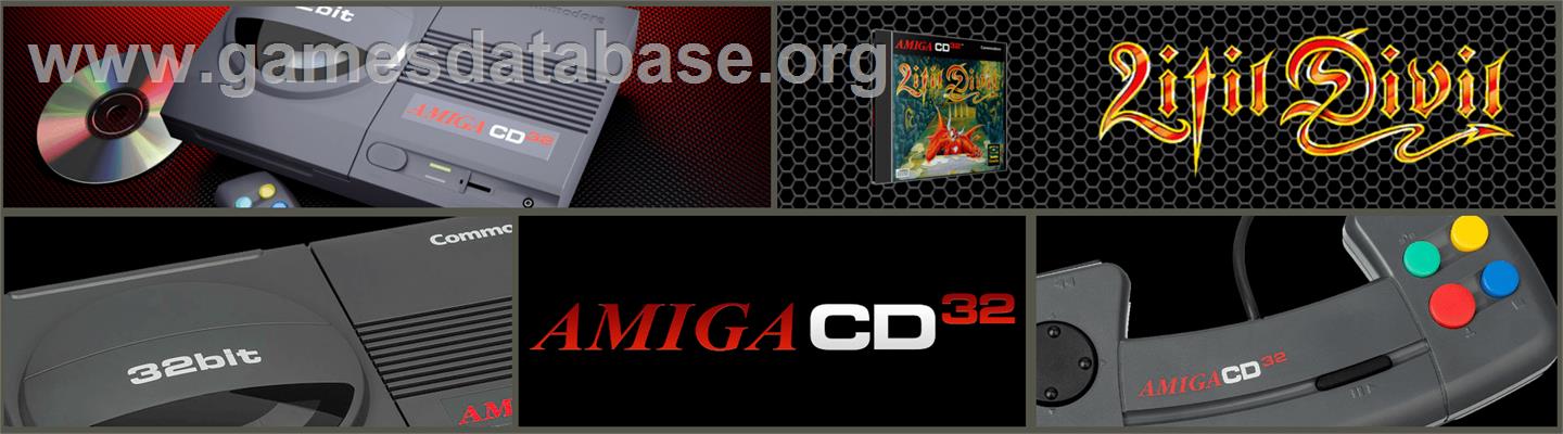 Litil Divil - Commodore Amiga CD32 - Artwork - Marquee