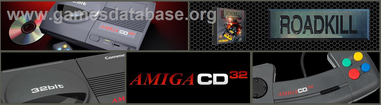 Roadkill - Commodore Amiga CD32 - Artwork - Marquee