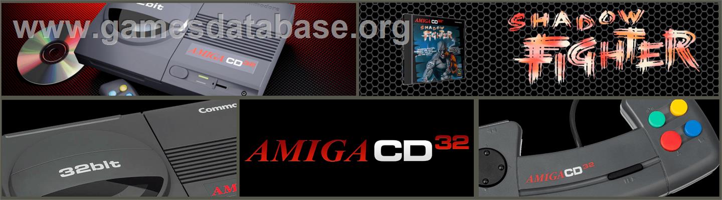 Shadow Fighter - Commodore Amiga CD32 - Artwork - Marquee