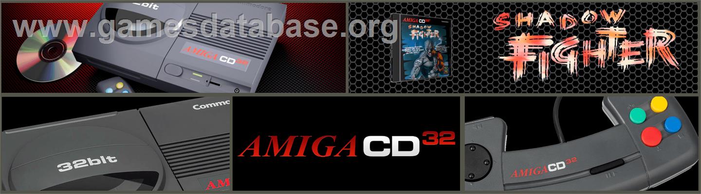 Shadow Fighter - Commodore Amiga CD32 - Artwork - Marquee