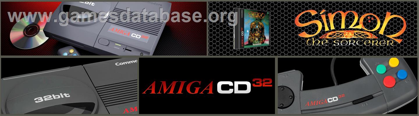 Simon the Sorcerer - Commodore Amiga CD32 - Artwork - Marquee