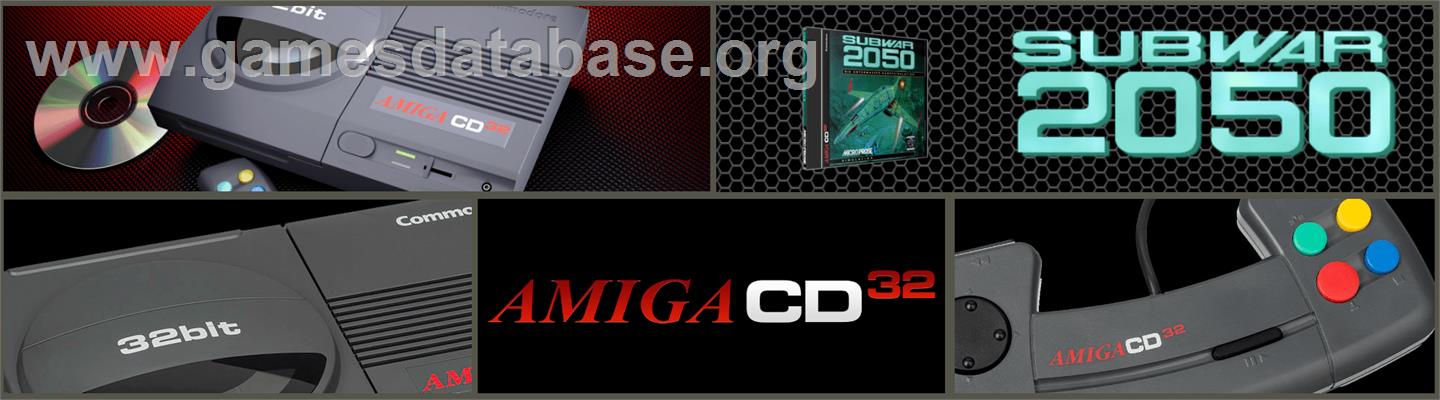 Subwar 2050 - Commodore Amiga CD32 - Artwork - Marquee