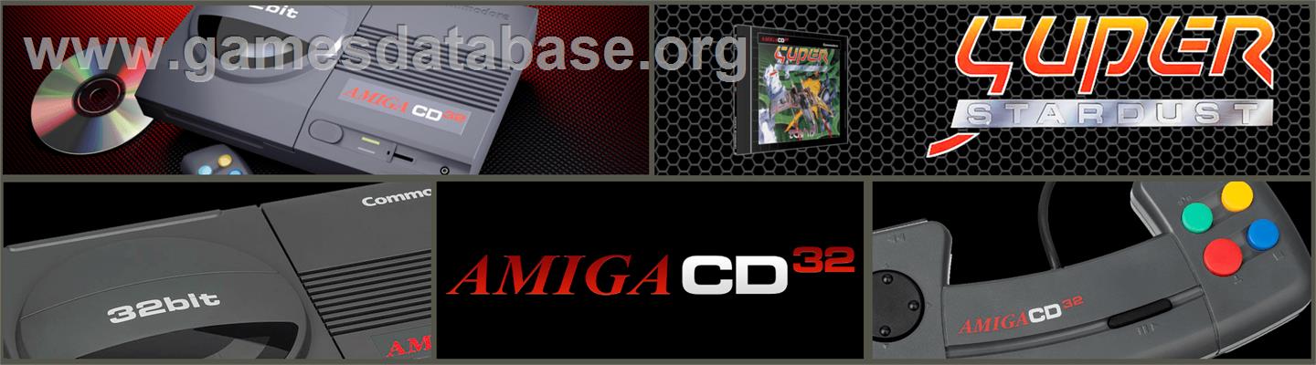Super Stardust - Commodore Amiga CD32 - Artwork - Marquee