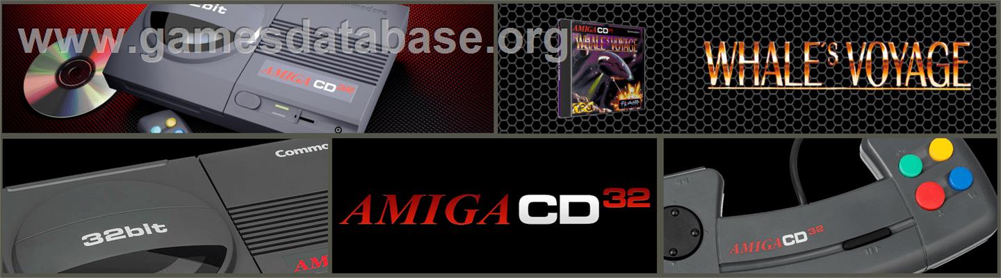 Whale's Voyage - Commodore Amiga CD32 - Artwork - Marquee