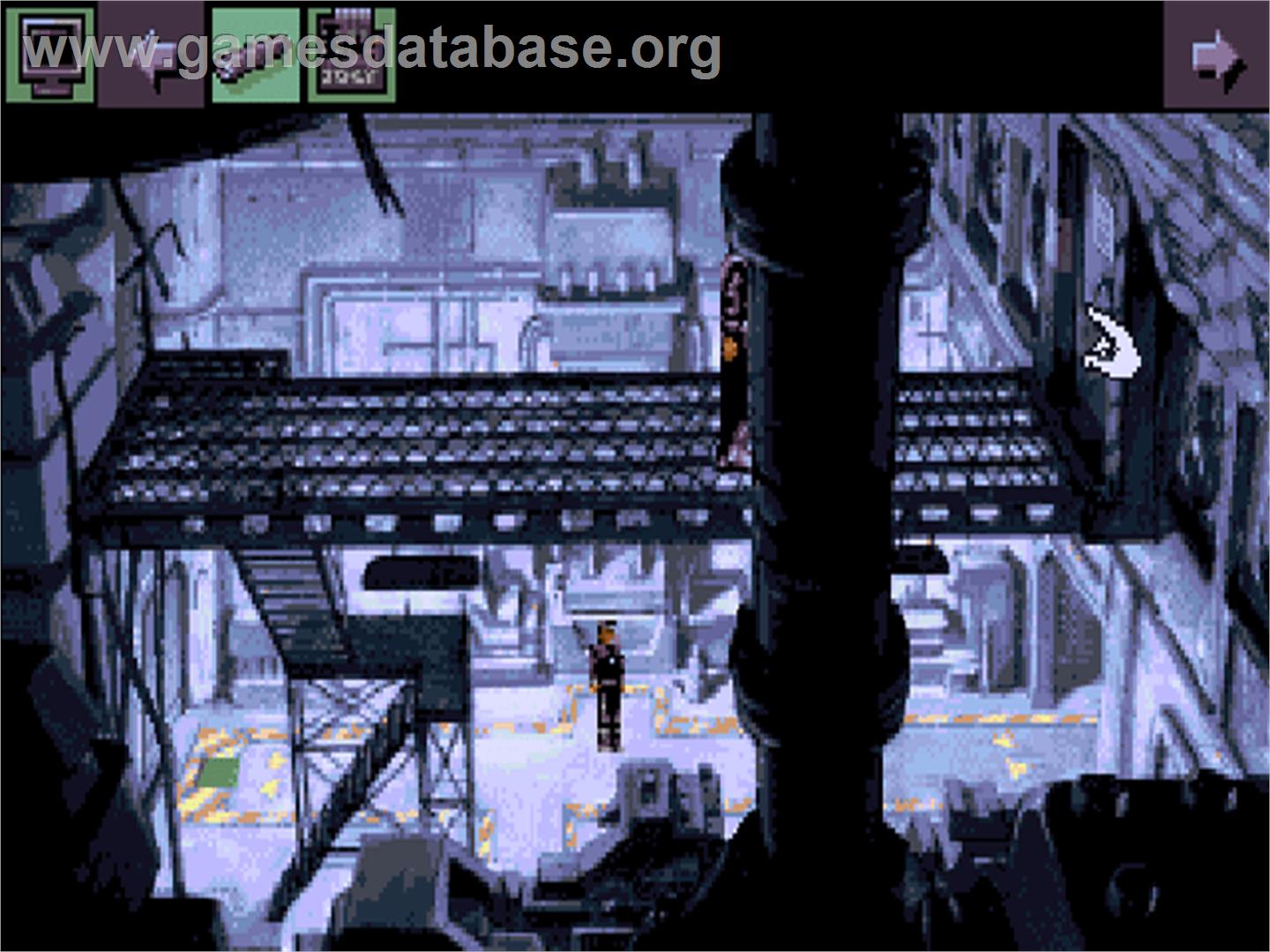 Beneath A Steel Sky - Commodore Amiga CD32 - Artwork - In Game