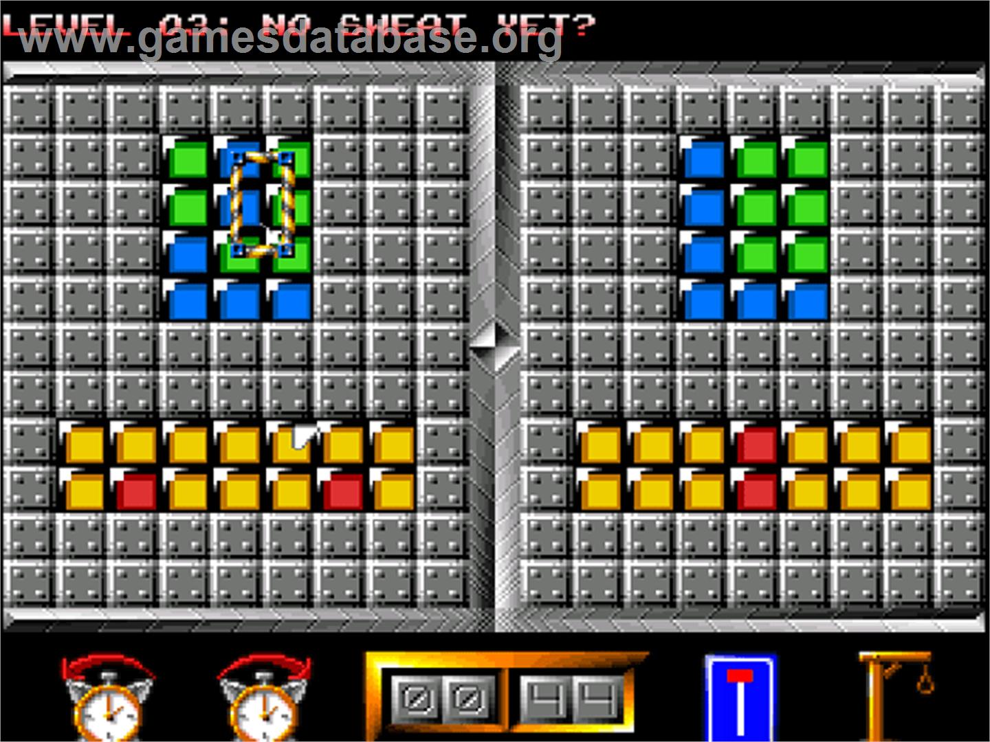 Clockwiser: Time is Running Out... - Commodore Amiga CD32 - Artwork - In Game