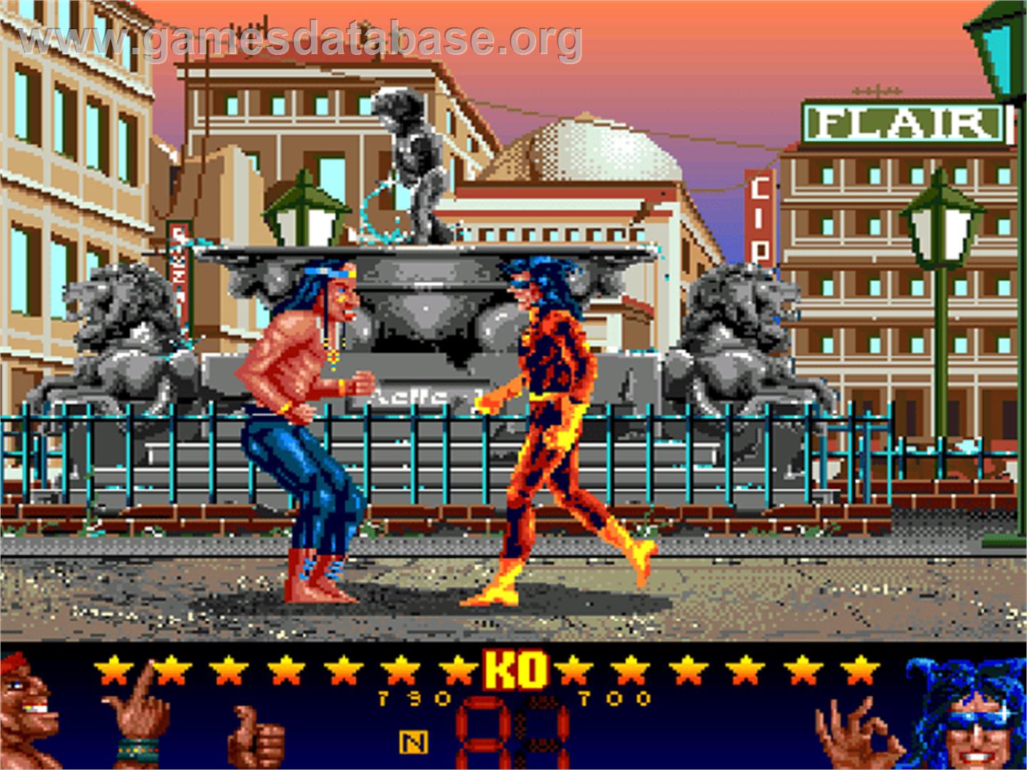 Dangerous Streets And Wing Commander - Commodore Amiga CD32 - Artwork - In Game