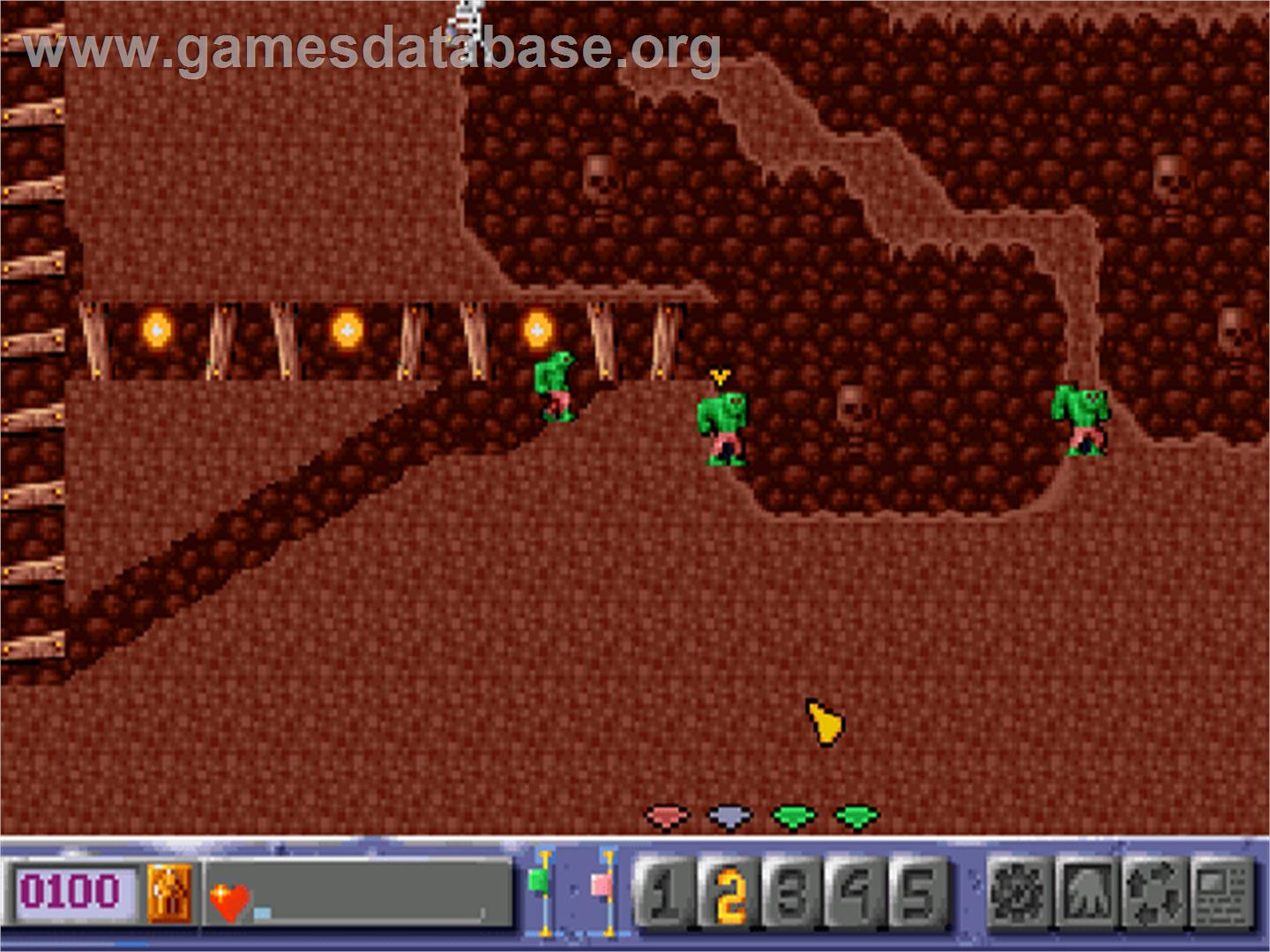 Diggers - Commodore Amiga CD32 - Artwork - In Game