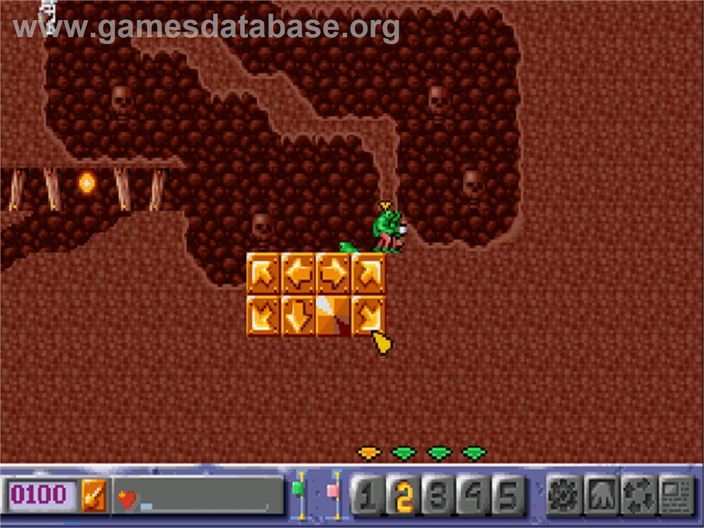 Diggers And Oscar - Commodore Amiga CD32 - Artwork - In Game