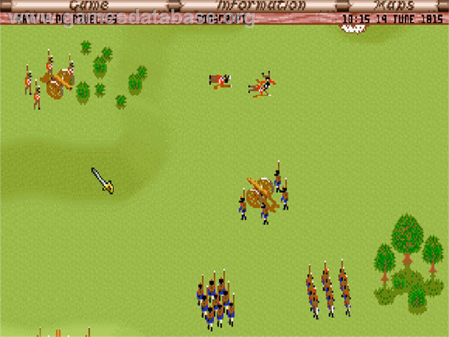Fields of Glory - Commodore Amiga CD32 - Artwork - In Game