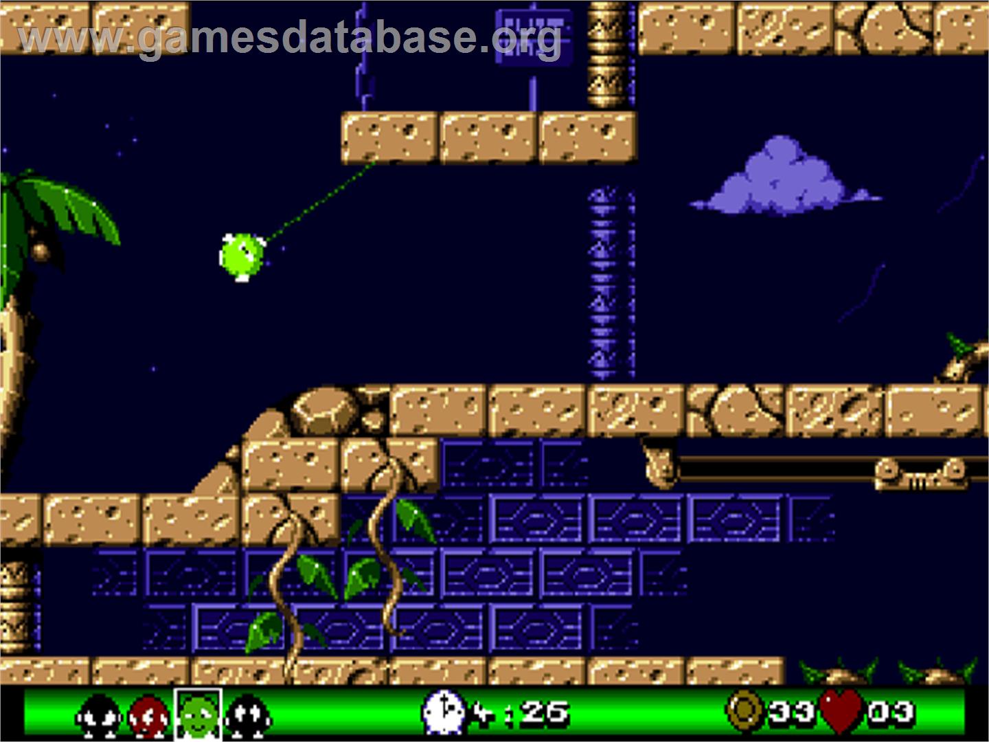 Fury Of The Furries - Commodore Amiga CD32 - Artwork - In Game