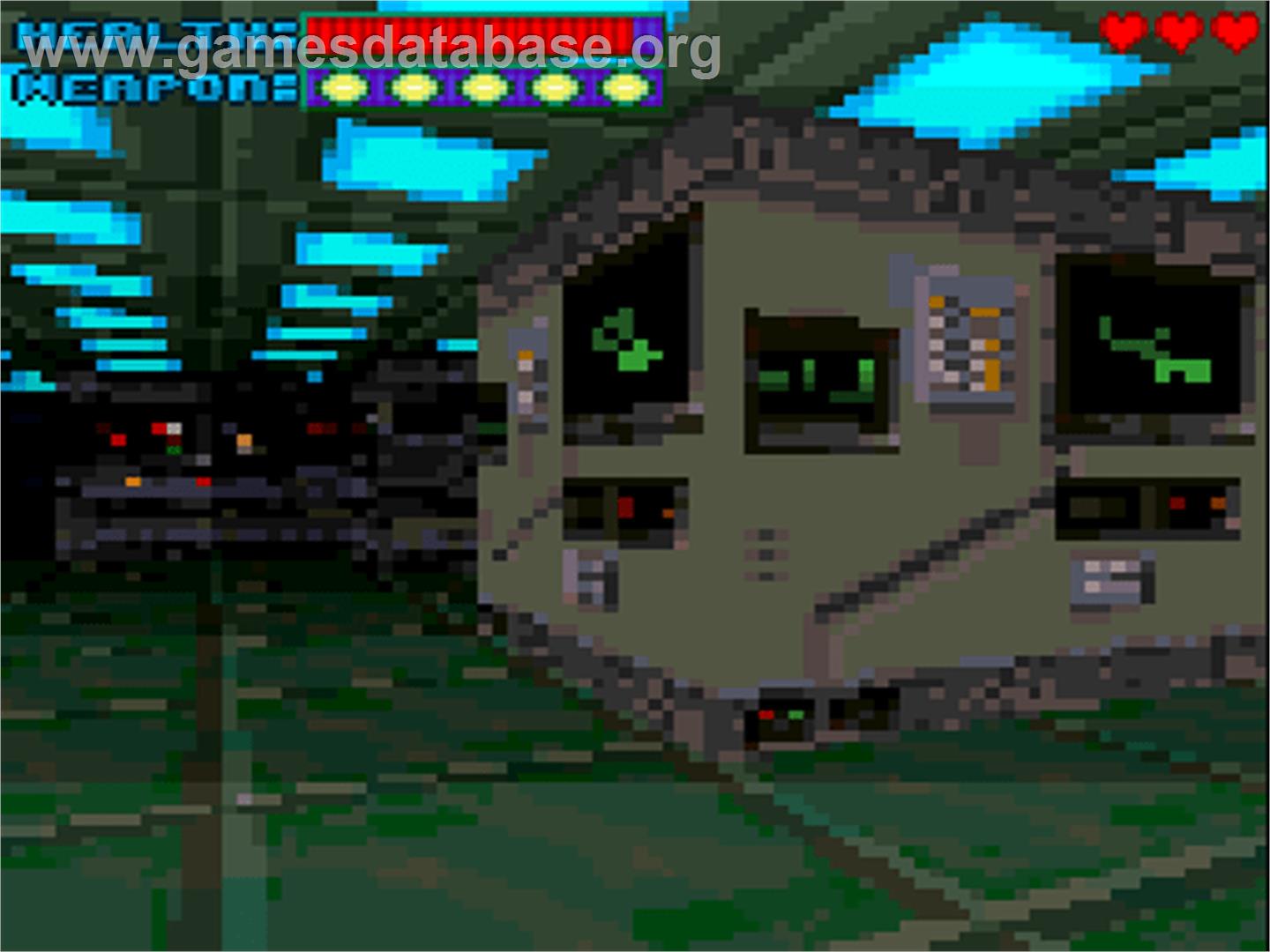 Gloom - Commodore Amiga CD32 - Artwork - In Game