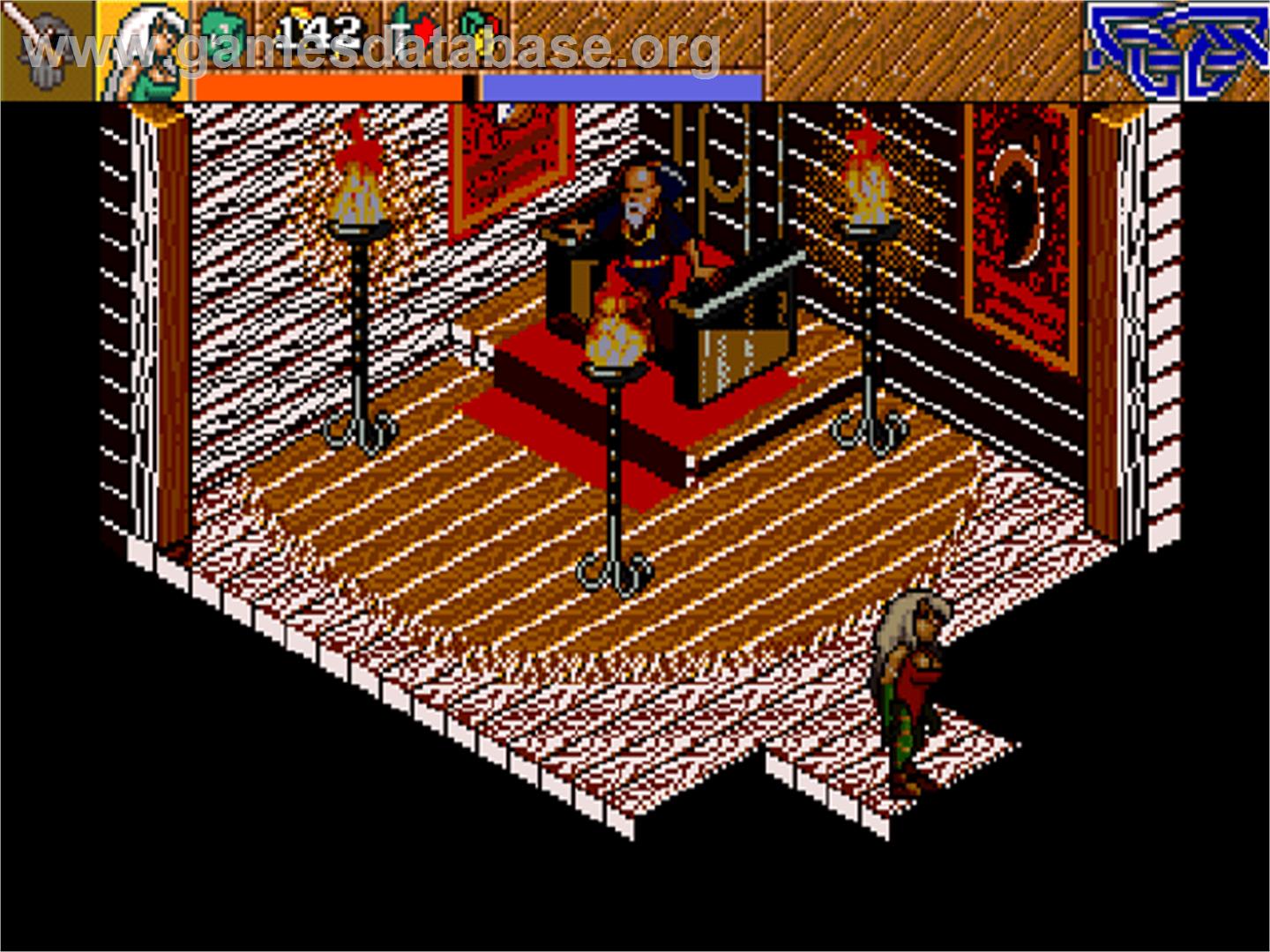 Heimdall 2: Into the Hall of Worlds - Commodore Amiga CD32 - Artwork - In Game