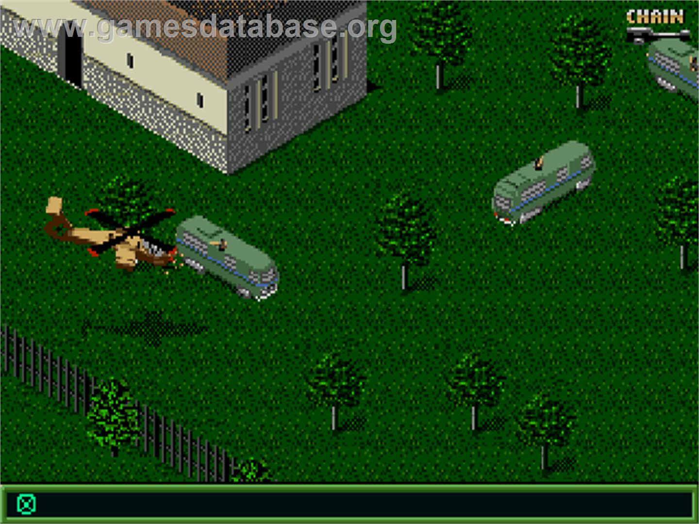 Jungle Strike - Commodore Amiga CD32 - Artwork - In Game