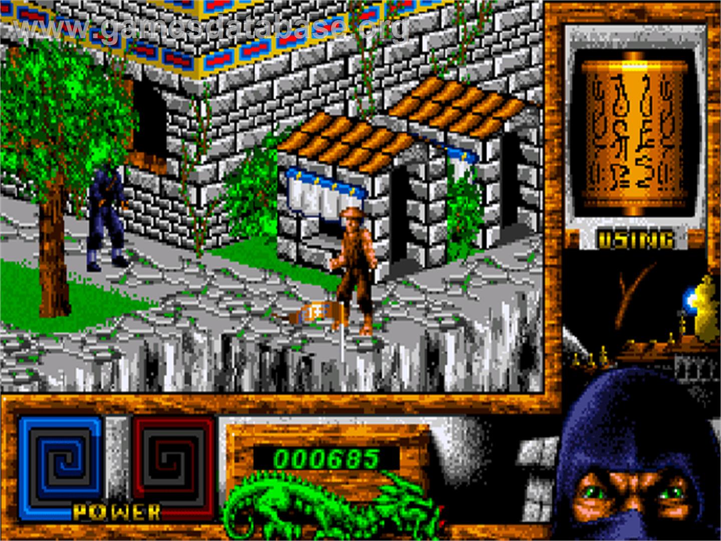 Last Ninja 3 - Commodore Amiga CD32 - Artwork - In Game