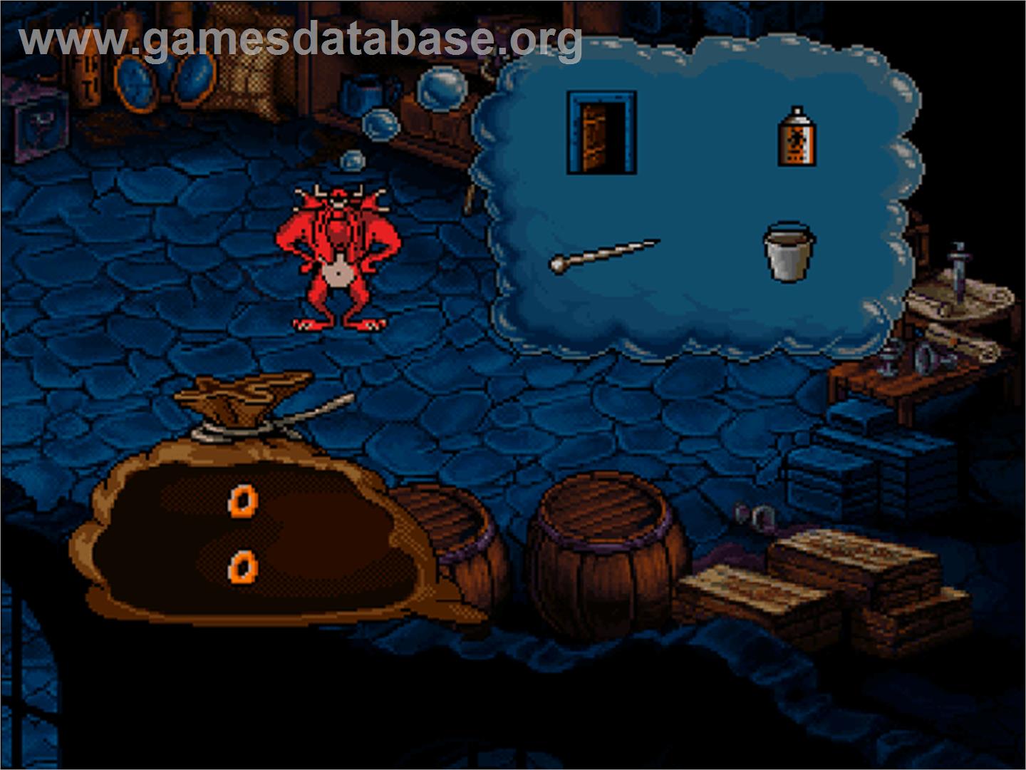 Litil Divil - Commodore Amiga CD32 - Artwork - In Game