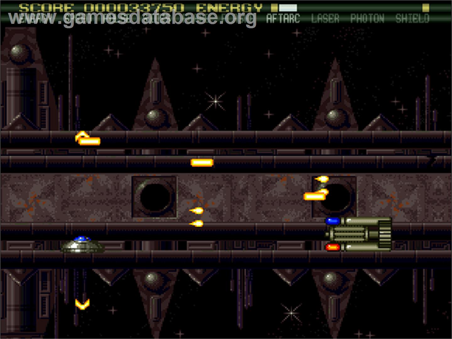 Overkill And Lunar-c - Commodore Amiga CD32 - Artwork - In Game