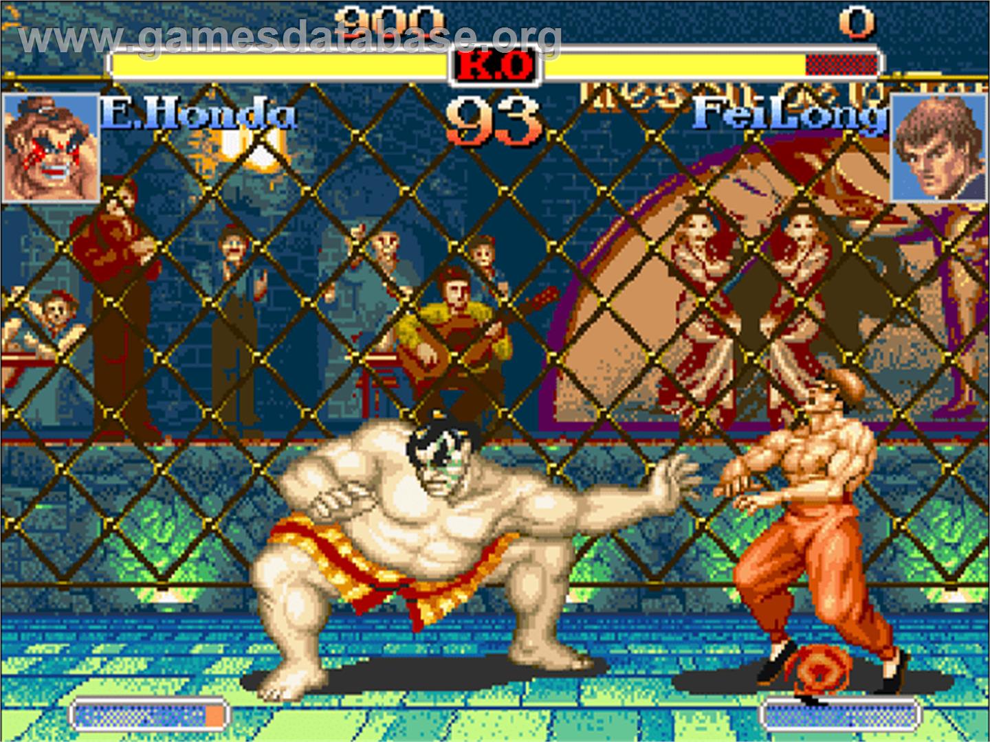 Super Street Fighter II Turbo - Commodore Amiga CD32 - Artwork - In Game