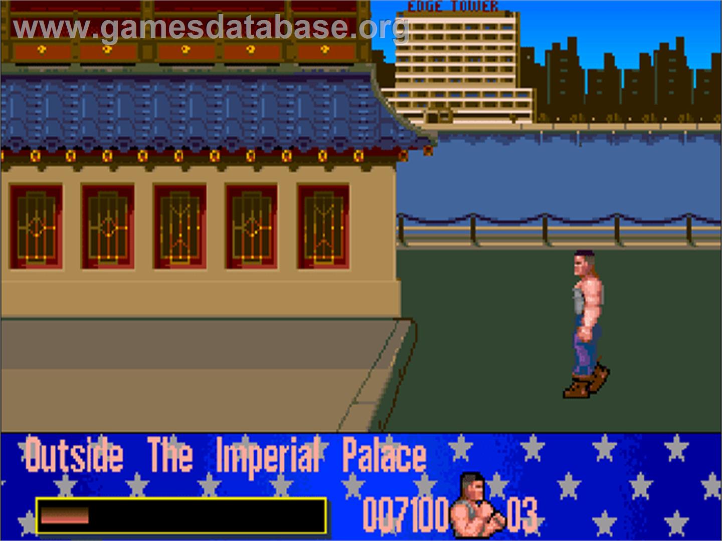 Surf Ninjas - Commodore Amiga CD32 - Artwork - In Game