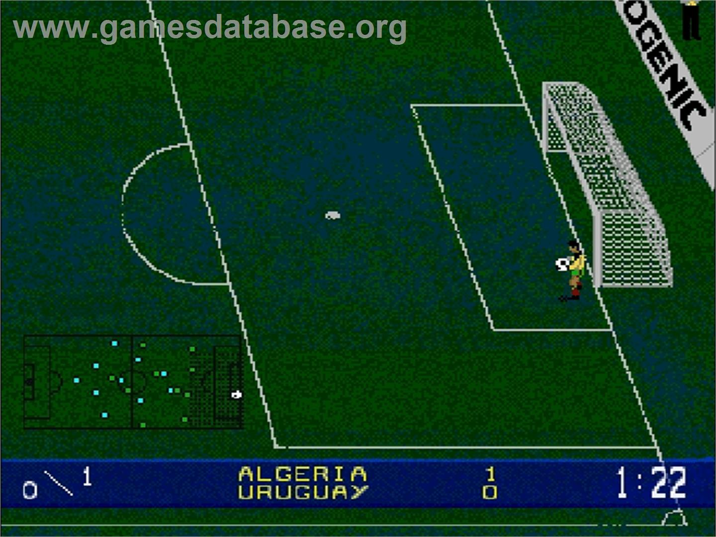 Wembley International Soccer - Commodore Amiga CD32 - Artwork - In Game