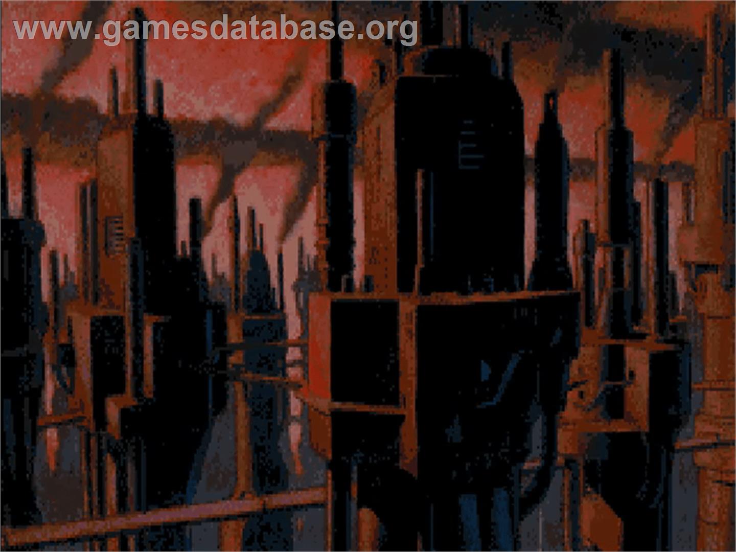 Beneath a Steel Sky - Commodore Amiga CD32 - Artwork - Title Screen