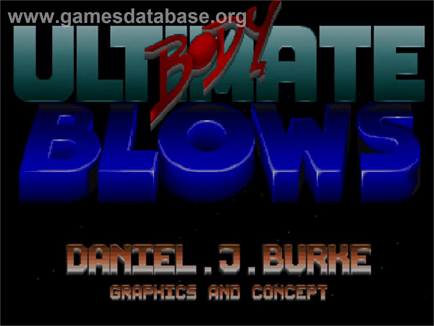 Project-x And Ultimate Body Blows - Commodore Amiga CD32 - Artwork - Title Screen