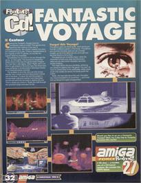 Advert for Fantastic Voyage on the Commodore CDTV.