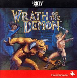 Box cover for Wrath Of The Demon on the Commodore CDTV.